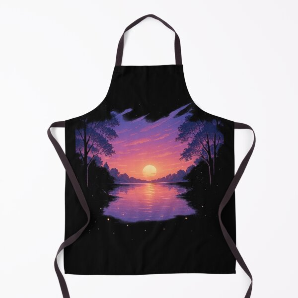 Item preview, Evening Glow – Magical sunset in neon light designed and sold by Gletschie.