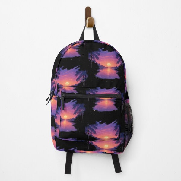 Item preview, Evening Glow – Magical sunset in neon light designed and sold by Gletschie.