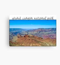 Grand Canyon Canvas Print