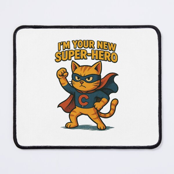 Item preview, Cat as Your New Super-Hero! designed and sold by WeLoveCatss.