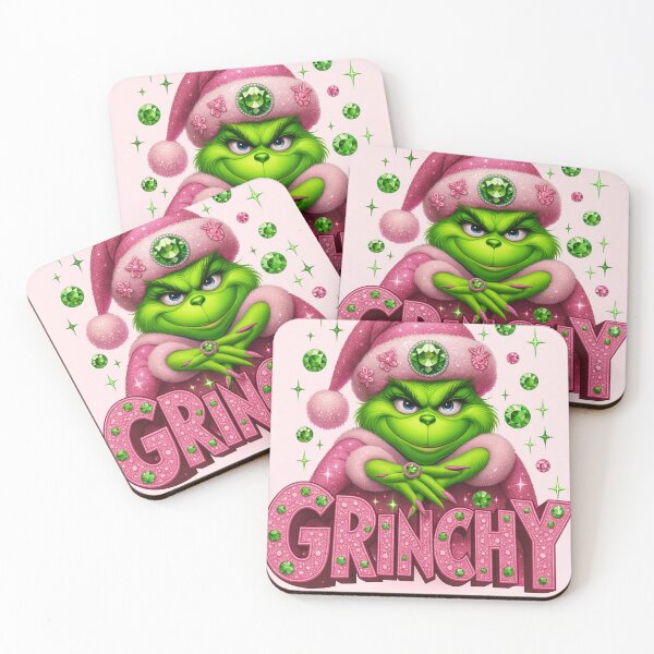 Item preview, Grinchy girly grinch designed and sold by AmyMaries.