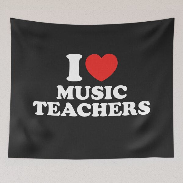 Item preview, I Love Music Teachers designed and sold by shitpostee.