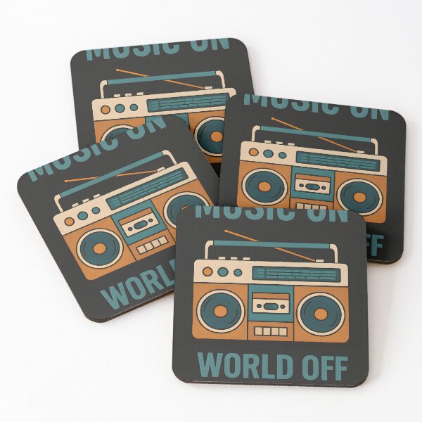 Item preview, Music on – world off designed and sold by Helleradi.
