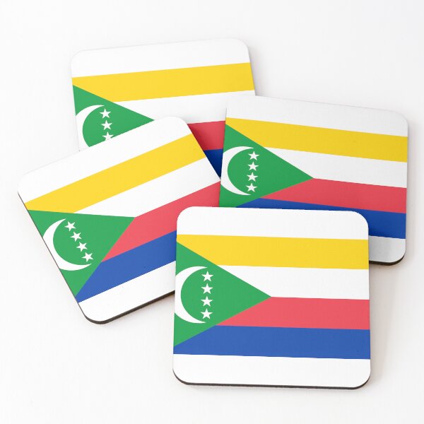 Item preview, Comoros Flag – Crescent of Island Harmony Design designed and sold by Dany05117671.