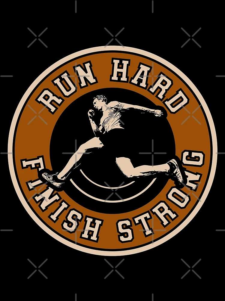 Thumbnail 3 of 3, Scarf, Run Hard Finish Strong designed and sold by JavaGraph.