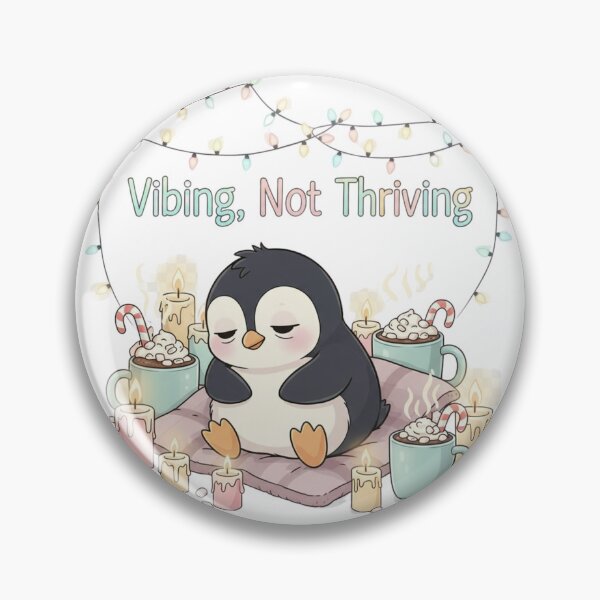 Item preview, Vibing, Not Thriving designed and sold by LaurannaDesign.