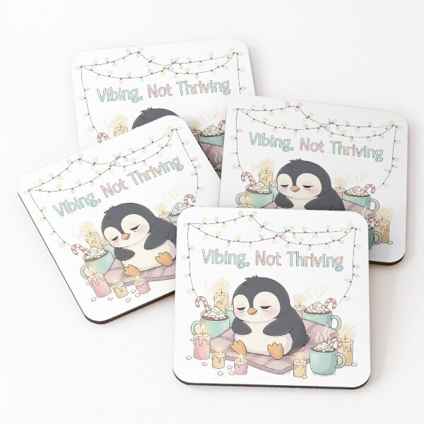 Item preview, Vibing, Not Thriving designed and sold by LaurannaDesign.