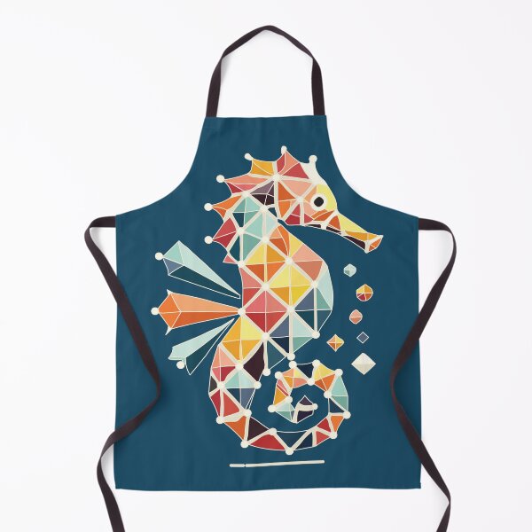 Item preview, Mosaic Style Seahorse designed and sold by LadyInEverGreen.