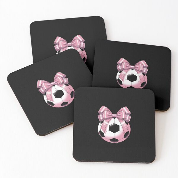 Item preview, Coquette Bow Soccer Disco Ball Mothers Day Pink Ribbon Mom  designed and sold by dainegilbert.