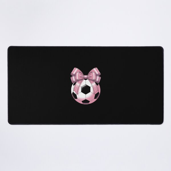 Item preview, Coquette Bow Soccer Disco Ball Mothers Day Pink Ribbon Mom  designed and sold by dainegilbert.