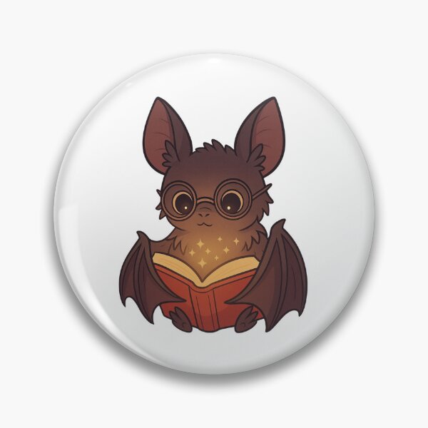 Item preview, Bookish Bat designed and sold by SnorkleSupply.