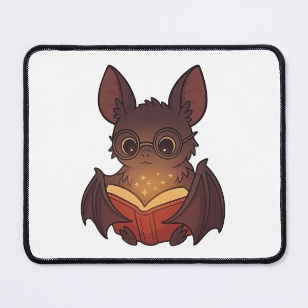 Aperçu de l'œuvre Chauve-souris livresque créée et vendue par SnorkleSupply.