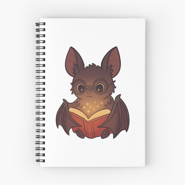 Item preview, Bookish Bat designed and sold by SnorkleSupply.