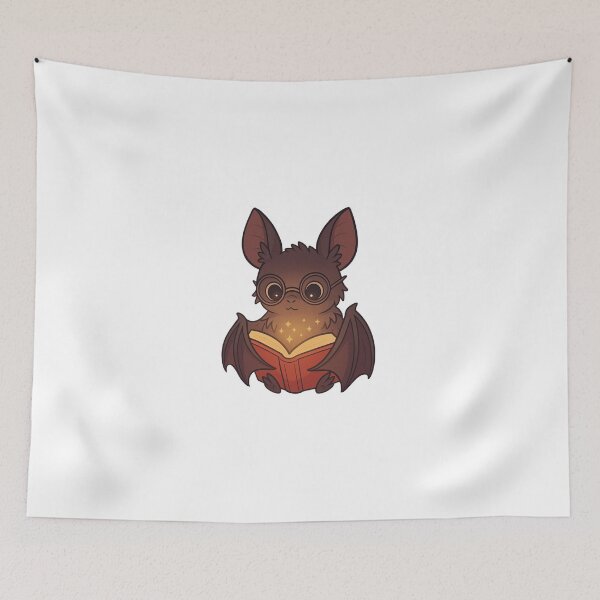 Item preview, Bookish Bat designed and sold by SnorkleSupply.