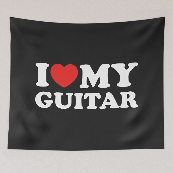 Item preview, I Love My Guitar designed and sold by shitpostee.