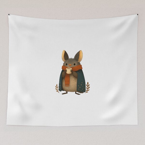 Item preview, Bat Drinking Coffee designed and sold by SnorkleSupply.