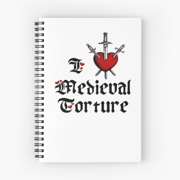 Item preview, I Love Medieval Torture designed and sold by Fr0ggee.