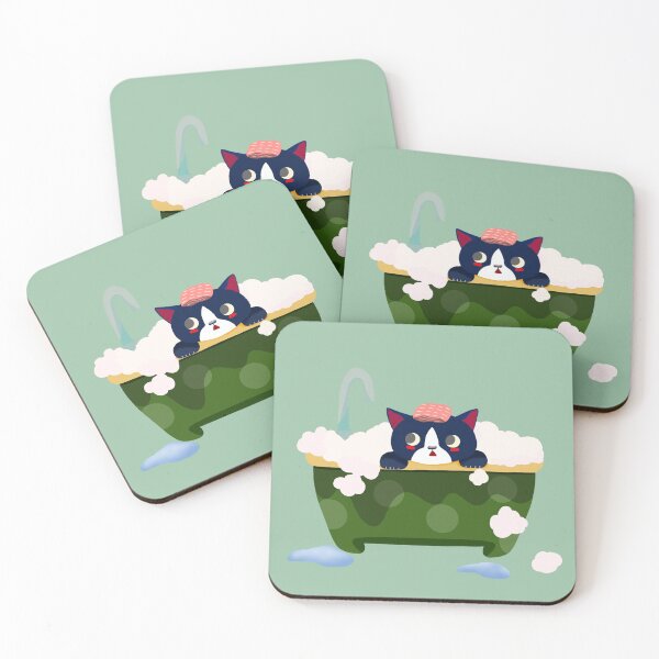 Item preview, cat in a bath designed and sold by TsouChiungYu.