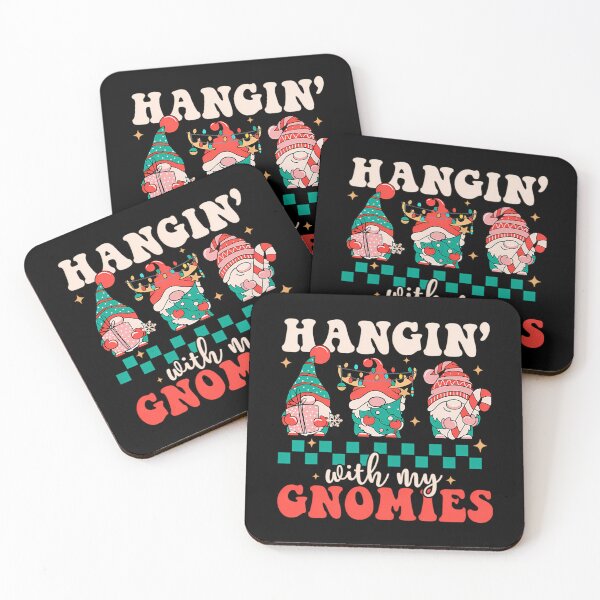 Item preview, Quote With Happy Holiday Hangin Vintage Gnomies My Funny designed and sold by Rackaam777Art.