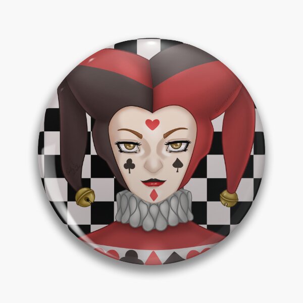 Item preview, Portrait of an harlequin designed and sold by AssortedDrawings.