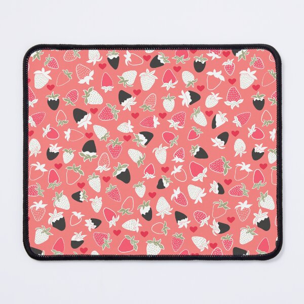 Item preview, strawberry patch - Love you berry - valentines day red designed and sold by Stephanie Fiona Design.
