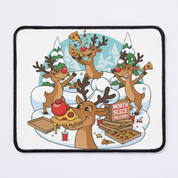 Item preview, Reindeer Pizza Party designed and sold by LaurannaDesign.