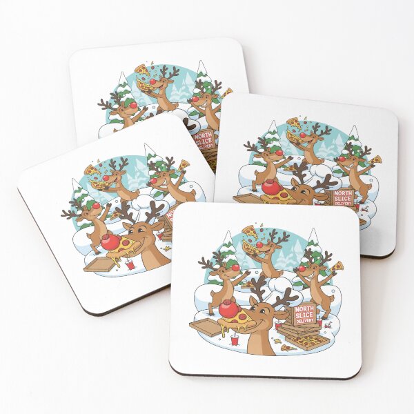 Item preview, Reindeer Pizza Party designed and sold by LaurannaDesign.