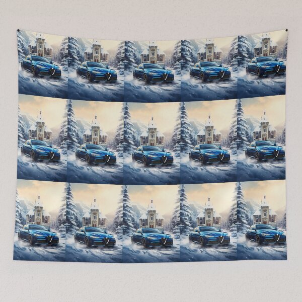 Item preview, Italian Performance Machine Races Past Frozen Fairytale Estate designed and sold by RevUpDesign.