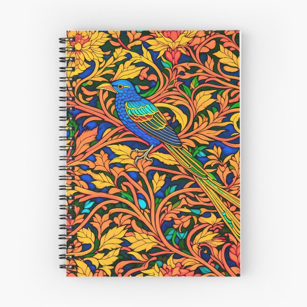 Item preview, Morrisian Songbird: Botanical Art Nouveau Illustration designed and sold by LanaGustavsson.
