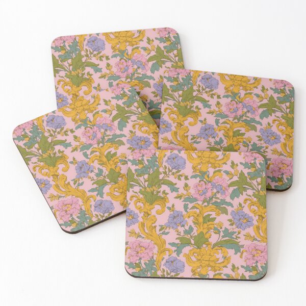 Artikelvorschau, Kopie eines floralen Textildesigns im viktorianischen Stil entworfen und verkauft von Atlas Kai.