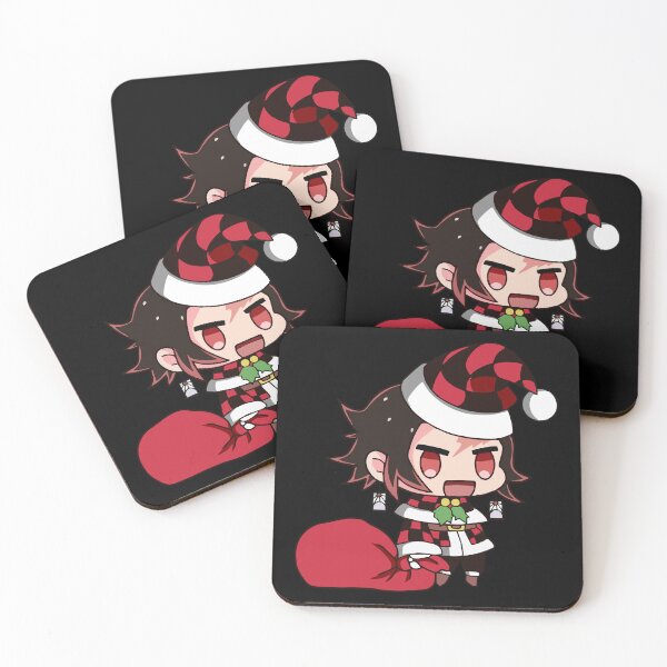 Item preview, Tanjiro Inspired Christmas – Kind-Hearted Santa with Patched Gift Bag designed and sold by T-Chou.