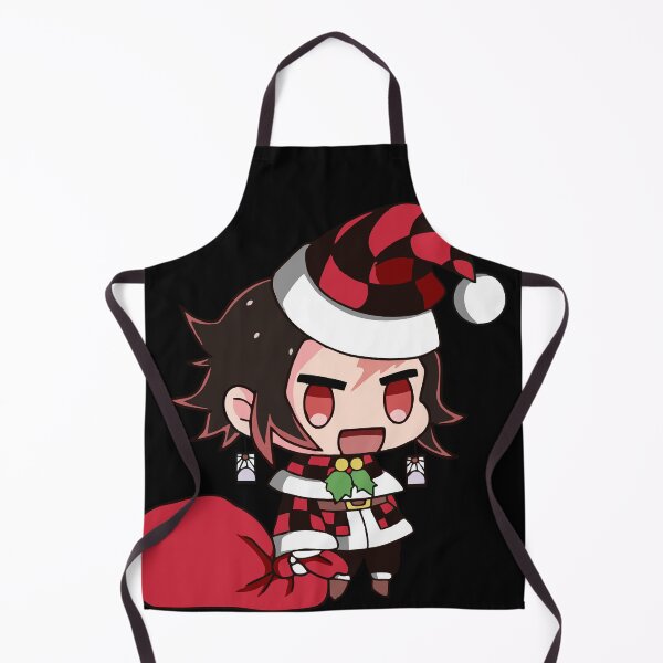 Item preview, Tanjiro Inspired Christmas – Kind-Hearted Santa with Patched Gift Bag designed and sold by T-Chou.