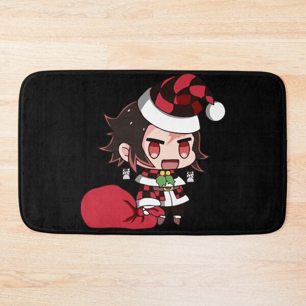 Item preview, Tanjiro Inspired Christmas – Kind-Hearted Santa with Patched Gift Bag designed and sold by T-Chou.