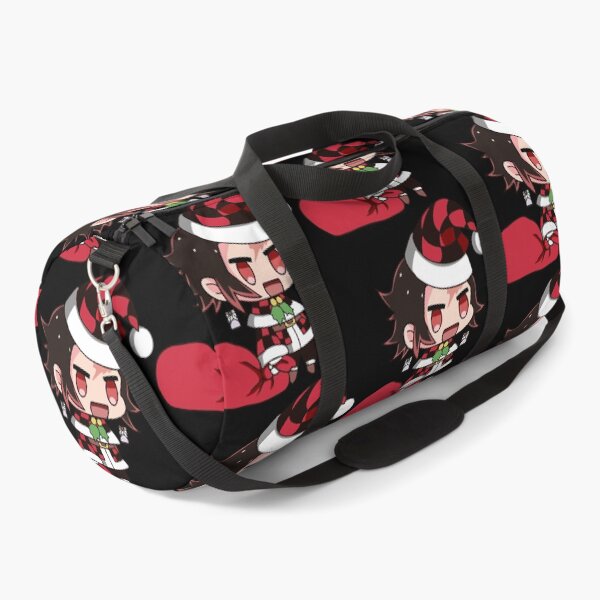 Item preview, Tanjiro Inspired Christmas – Kind-Hearted Santa with Patched Gift Bag designed and sold by T-Chou.