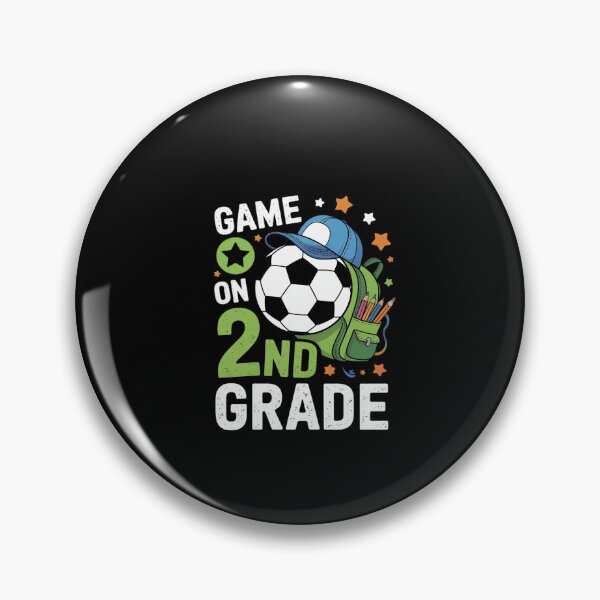 Item preview, Game On 2nd Grade Soccer Back To School Boy Girl Kids  designed and sold by dainegilbert.