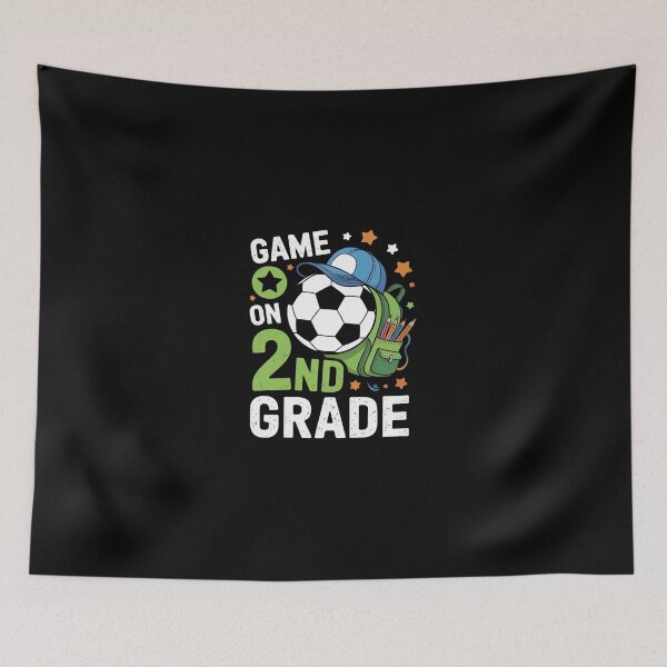 Item preview, Game On 2nd Grade Soccer Back To School Boy Girl Kids  designed and sold by dainegilbert.