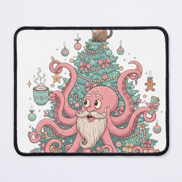 Item preview, Christmas octopus tree designed and sold by LaurannaDesign.