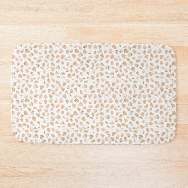 Item preview, strawberry patch - Love you berry - tangerine designed and sold by Stephanie Fiona Design.