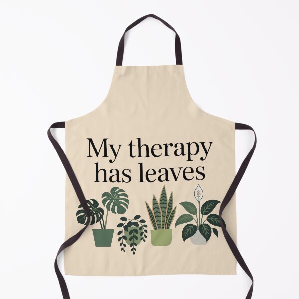 Item preview, My Therapy Has Leaves – Calm Nature Quote Design designed and sold by WikaKowalczyk.