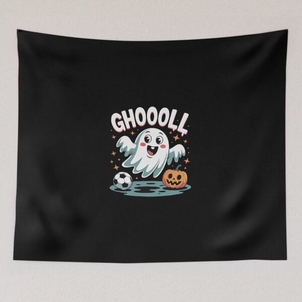 Item preview, Ghoooal Soccer Ghost Halloween Soccer Halloween  designed and sold by dainegilbert.