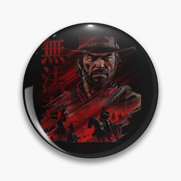Item preview, 賞金稼ぎ Bounty Hunter, Crimson Outlaw, Wild West Warrior, The Red Gunslinger, Frontier Legend, Blood Moon Rider, 無法者 The Lawless, Desert Desperado designed and sold by CrisMor-Art.