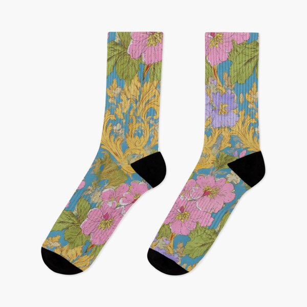Item preview, Victorian Style Opulent Flower Pattern designed and sold by Atlas Kai.
