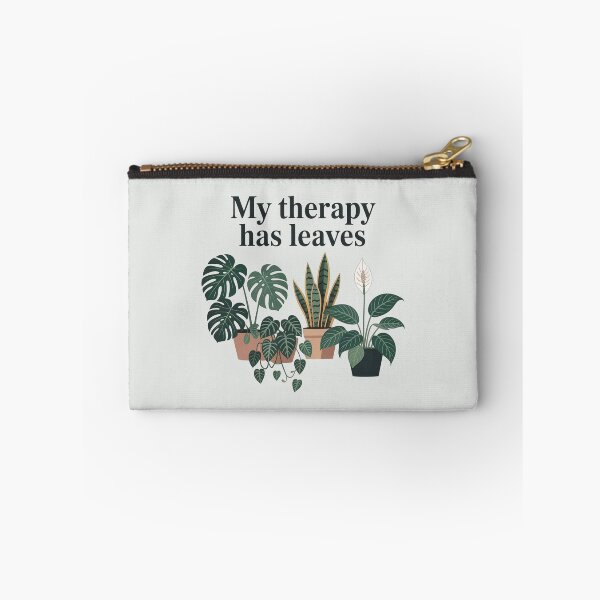 Item preview, My Therapy Has Leaves – Calm Nature Quote Design designed and sold by WikaKowalczyk.