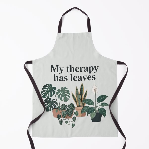 Item preview, My Therapy Has Leaves – Calm Nature Quote Design designed and sold by WikaKowalczyk.
