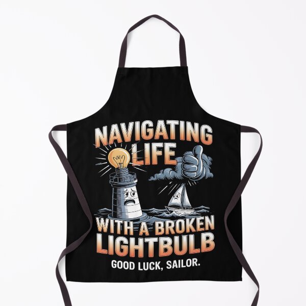 Item preview, lighthouse meme - absurd lighthouse - funny beacon - chaotic lighthouse - weird nautical - existential lighthouse - powered by panic - sea-themed - cursed lighthouse core designed and sold by JansenGS.