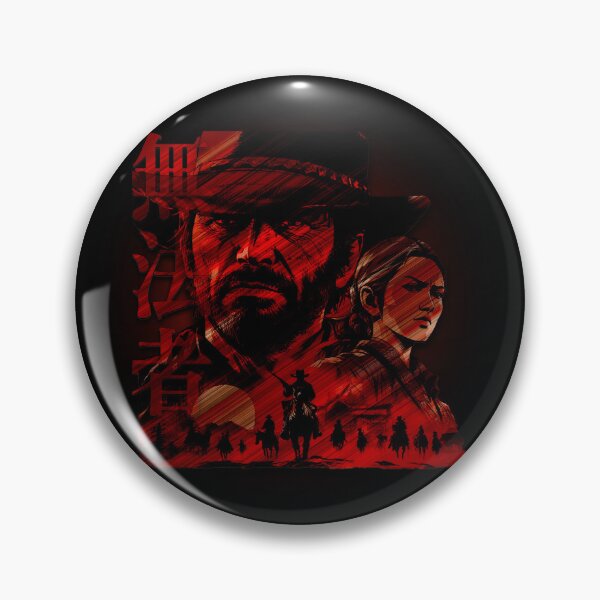 Item preview, 賞金稼ぎ Bounty Hunter, Crimson Outlaw, Wild West Warrior, The Red Gunslinger, Frontier Legend, Blood Moon Rider, 無法者 The Lawless, Desert Desperado designed and sold by CrisMor-Art.
