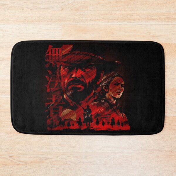 Item preview, 賞金稼ぎ Bounty Hunter, Crimson Outlaw, Wild West Warrior, The Red Gunslinger, Frontier Legend, Blood Moon Rider, 無法者 The Lawless, Desert Desperado designed and sold by CrisMor-Art.