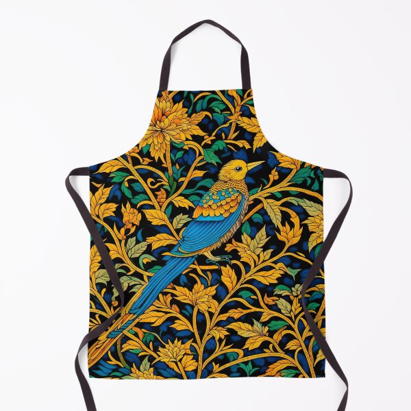 Item preview, Morrisian Songbird: Botanical Art Nouveau Illustration designed and sold by LanaGustavsson.