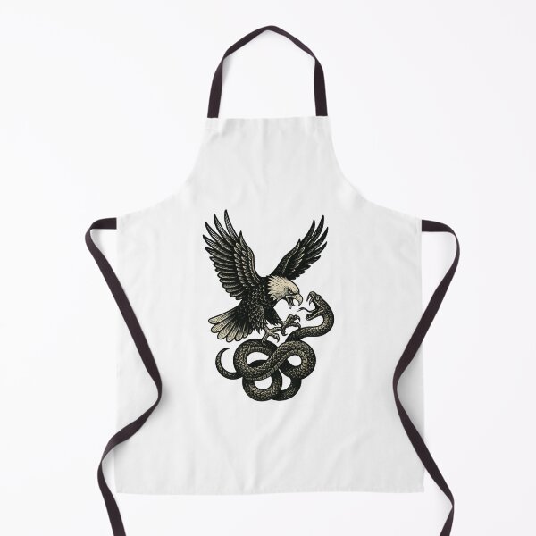 Item preview, Eagle and Snake Fighting Sticker & Tee designed and sold by GeniePixel.