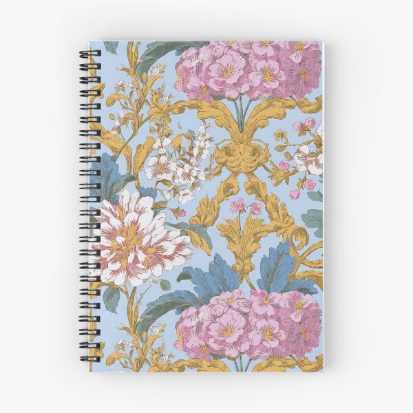 Item preview, Vintage Rococo Floral and Gold Acanthus designed and sold by Atlas Kai.
